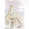 Memory Place Sheer Glitter Ribbon Snow & Vanilla (MP-61334) (OUTLET) Memory Place Sheer Glitter Ribbon Snow & Vanilla (MP-61334) (OUTLET)