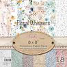 Memory Place Floral Whispers 8x8 Inch Paper Pack (MP-61394) (OUTLET) Memory Place Floral Whispers 8x8 Inch Paper Pack (MP-61394) (OUTLET)