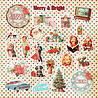 Memory Place Merry & Bright Ephemera (MP-61445) (OUTLET) Memory Place Merry & Bright Ephemera (MP-61445) (OUTLET)