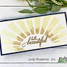 Picket Fence Studios Slim Line Rising Sun 4x10 Inch Stencil (SC-220) (OUTLET) Picket Fence Studios Slim Line Rising Sun 4x10 Inch Stencil (SC-220) (OUTLET)