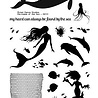 Picket Fence Studios Mermaids of the Sea 4x8 Inch Clear Stamps (OC-117) (OUTLET) Picket Fence Studios Mermaids of the Sea 4x8 Inch Clear Stamps (OC-117) (OUTLET)