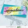 Picket Fence Studios Slim Line Congratulations Word 4x10 Inch Dies (SDCS-116) (OUTLET) Picket Fence Studios Slim Line Congratulations Word 4x10 Inch Dies (SDCS-116) (OUTLET)