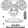 Picket Fence Studios Aries Girl 4x6 Inch Clear Stamps (HG-105) (OUTLET) Picket Fence Studios Aries Girl 4x6 Inch Clear Stamps (HG-105) (OUTLET)