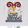 Picket Fence Studios Aries Girl 4x6 Inch Dies (HG-105D) (OUTLET) Picket Fence Studios Aries Girl 4x6 Inch Dies (HG-105D) (OUTLET)
