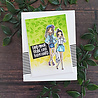 Picket Fence Studios Flowers and Polka Dot Fun 6x6 Inch Stencil (SC-281) (OUTLET) Picket Fence Studios Flowers and Polka Dot Fun 6x6 Inch Stencil (SC-281) (OUTLET)