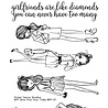 Picket Fence Studios Girls Find Your Tribe 4x8 Inch Clear Stamps (BFF-117) (OUTLET) Picket Fence Studios Girls Find Your Tribe 4x8 Inch Clear Stamps (BFF-117) (OUTLET)