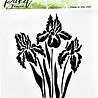 Picket Fence Studios Blooming Iris 6x6 Inch Stencil (SC-277) (OUTLET) Picket Fence Studios Blooming Iris 6x6 Inch Stencil (SC-277) (OUTLET)