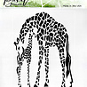 Picket Fence Studios Momma and Baby Giraffes 6x6 Inch Stencil (SC-279) (OUTLET) Picket Fence Studios Momma and Baby Giraffes 6x6 Inch Stencil (SC-279) (OUTLET)