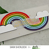 Picket Fence Studios Slim Line Curvy Rainbow 4x10 Inch Dies (SDCS-149) (OUTLET) Picket Fence Studios Slim Line Curvy Rainbow 4x10 Inch Dies (SDCS-149) (OUTLET)