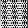 Picket Fence Studios Slim Line Hexagon Randomness 4x10 Inch Stencil (SC-300) (OUTLET) Picket Fence Studios Slim Line Hexagon Randomness 4x10 Inch Stencil (SC-300) (OUTLET)