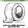 Picket Fence Studios Duct Tape Can Fix Anything 3x4 Inch Clear Stamps (S-205) (OUTLET) Picket Fence Studios Duct Tape Can Fix Anything 3x4 Inch Clear Stamps (S-205) (OUTLET)