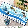 Picket Fence Studios Slim Line Ocean 4x10 Inch Stencil (SC-206) (OUTLET) Picket Fence Studios Slim Line Ocean 4x10 Inch Stencil (SC-206) (OUTLET)