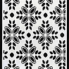 Picket Fence Studios Slim Line Tile Montage 4x10 Inch Stencil (SC-329) (OUTLET) Picket Fence Studios Slim Line Tile Montage 4x10 Inch Stencil (SC-329) (OUTLET)