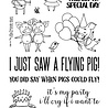 Picket Fence Studios When Birthday Pigs Fly 4x8 Inch Clear Stamps (A-160) (OUTLET) Picket Fence Studios When Birthday Pigs Fly 4x8 Inch Clear Stamps (A-160) (OUTLET)