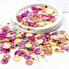 Picket Fence Studios Orange Bottlecap Flowers Sequin Mix (SQ-159) (OUTLET) Picket Fence Studios Orange Bottlecap Flowers Sequin Mix (SQ-159) (OUTLET)