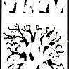 Picket Fence Studios Slim Line Welcome to the Graveyard 4x10 Inch Blending Stencil (2pcs) (SC-326) (OUTLET) Picket Fence Studios Slim Line Welcome to the Graveyard 4x10 Inch Blending Stencil (2pcs) (SC-326) (OUTLET)