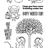 Picket Fence Studios Frolicking Winter Friends 4x8 Inch Clear Stamps (A-168) (OUTLET) Picket Fence Studios Frolicking Winter Friends 4x8 Inch Clear Stamps (A-168) (OUTLET)