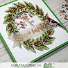 Picket Fence Studios Welcome Winter Wreath 6x6 Inch Clear Stamps (C-142) (OUTLET) Picket Fence Studios Welcome Winter Wreath 6x6 Inch Clear Stamps (C-142) (OUTLET)