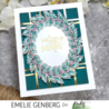 Picket Fence Studios Welcome Winter Wreath 6x6 Inch Clear Stamps (C-142) (OUTLET) Picket Fence Studios Welcome Winter Wreath 6x6 Inch Clear Stamps (C-142) (OUTLET)