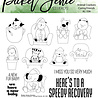 Picket Fence Studios Animal Crackers: Caring Friends 6x6 Inch Clear Stamps (AC-106) (OUTLET) Picket Fence Studios Animal Crackers: Caring Friends 6x6 Inch Clear Stamps (AC-106) (OUTLET)