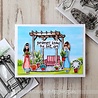 Picket Fence Studios Scene Building: Arbor 4x4 Inch Clear Stamps (BB-212) (OUTLET) Picket Fence Studios Scene Building: Arbor 4x4 Inch Clear Stamps (BB-212) (OUTLET)