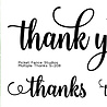Picket Fence Studios Multiple Thanks 3x4 Inch Clear Stamps (S-208) (OUTLET) Picket Fence Studios Multiple Thanks 3x4 Inch Clear Stamps (S-208) (OUTLET)
