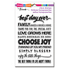 Stampendous! Best Day Perfectly Clear Stamps (SSC1309) (OUTLET) Stampendous! Best Day Perfectly Clear Stamps (SSC1309) (OUTLET)