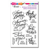 Stampendous! Brushed Messages Perfectly Clear Stamps (SSC1402) (OUTLET) Stampendous! Brushed Messages Perfectly Clear Stamps (SSC1402) (OUTLET)
