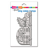 Stampendous! Holiday Wheels Mini Cling Rubber Stamps (CSM119) (OUTLET) Stampendous! Holiday Wheels Mini Cling Rubber Stamps (CSM119) (OUTLET)