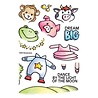 Stampendous! Moon Dance FransFormer Clear Stamps (STP-176) (OUTLET) Stampendous! Moon Dance FransFormer Clear Stamps (STP-176) (OUTLET)