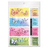 Stampendous! Quick Card Panels Butterfly Bright (4pcs) (QC110AB) (OUTLET) Stampendous! Quick Card Panels Butterfly Bright (4pcs) (QC110AB) (OUTLET)