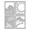 Stampendous! Sunny Backdrop Stencils (STN-042) (OUTLET) Stampendous! Sunny Backdrop Stencils (STN-042) (OUTLET)