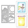 Stampendous! Sunny Backdrop Stencils (STN-042) (OUTLET) Stampendous! Sunny Backdrop Stencils (STN-042) (OUTLET)