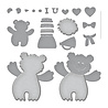 Stampendous! Bear Hugs Cutting Dies (S5-586) (OUTLET) Stampendous! Bear Hugs Cutting Dies (S5-586) (OUTLET)