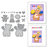 Stampendous! Bear Hugs Cutting Dies (S5-586) (OUTLET) Stampendous! Bear Hugs Cutting Dies (S5-586) (OUTLET)