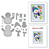 Stampendous! Snowman Hugs Cutting Dies (S5-592) (OUTLET) Stampendous! Snowman Hugs Cutting Dies (S5-592) (OUTLET)