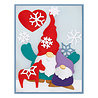 Stampendous! Gnome Hugs Cutting Dies (S6-213) (OUTLET) Stampendous! Gnome Hugs Cutting Dies (S6-213) (OUTLET)