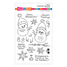 Stampendous! FransFormer Snow Birds Clear Stamp Set (STP-219) (OUTLET) Stampendous! FransFormer Snow Birds Clear Stamp Set (STP-219) (OUTLET)