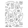 Stampendous! FransFormer Snowy Penguins Clear Stamp Set (STP-220 ) (OUTLET) Stampendous! FransFormer Snowy Penguins Clear Stamp Set (STP-220 ) (OUTLET)