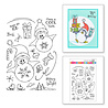 Stampendous! FransFormer Snowy Penguins Clear Stamp Set (STP-220 ) (OUTLET) Stampendous! FransFormer Snowy Penguins Clear Stamp Set (STP-220 ) (OUTLET)
