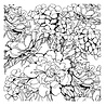 Stampendous! Floral Garden Cling Rubber Stamp (RSC-032) (OUTLET) Stampendous! Floral Garden Cling Rubber Stamp (RSC-032) (OUTLET)