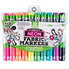 Tulip Fabric Markers Brush Neon (10pcs) (31649) (OUTLET) Tulip Fabric Markers Brush Neon (10pcs) (31649) (OUTLET)