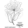 Woodware Bubble Bloom Gilly Clear Stamp (JGS795) (OUTLET) Woodware Bubble Bloom Gilly Clear Stamp (JGS795) (OUTLET)