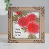 Woodware Camellia Spray Clear Stamp (JGS766) (OUTLET) Woodware Camellia Spray Clear Stamp (JGS766) (OUTLET)