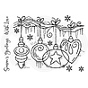 Woodware Frosted Baubles Clear Stamp (FRS872) (OUTLET) Woodware Frosted Baubles Clear Stamp (FRS872) (OUTLET)