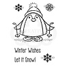 Woodware Peter Penguin Clear Stamp (FRM022) (OUTLET) Woodware Peter Penguin Clear Stamp (FRM022) (OUTLET)