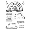 Woodware Rainbow World Clear Stamp (FRS858) (OUTLET) Woodware Rainbow World Clear Stamp (FRS858) (OUTLET)