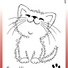 Woodware Fuzzie Friends Kati The Kitten Clear Stamp (JGS807) (OUTLET) Woodware Fuzzie Friends Kati The Kitten Clear Stamp (JGS807) (OUTLET)