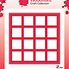 Woodware Bubble Top Tiles Square Craft Die (CEDJG004) (OUTLET) Woodware Bubble Top Tiles Square Craft Die (CEDJG004) (OUTLET)