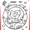 Woodware Bird Circle Clear Stamps (FRS957) (OUTLET) Woodware Bird Circle Clear Stamps (FRS957) (OUTLET)